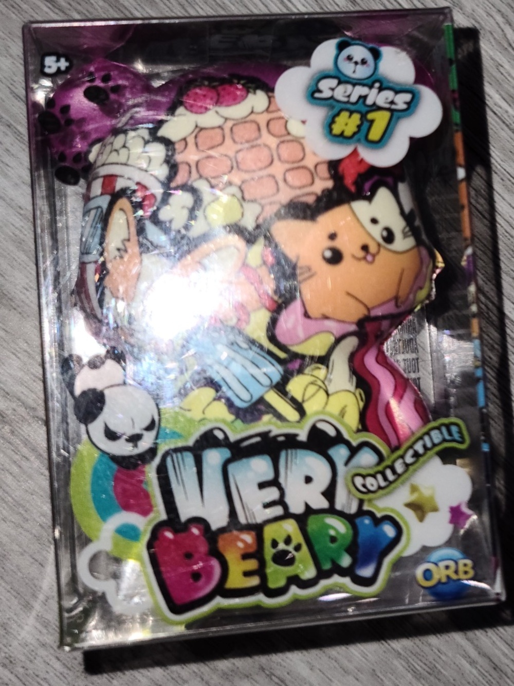 factory-sealed blind box for the ORB Very Beary Series 1 collectible squishy toy